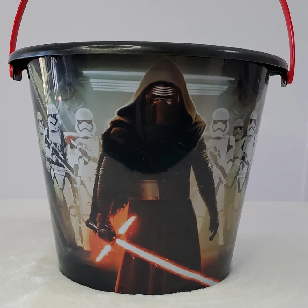 Star Wars Black Red Bucket Toys Halloween Beach Toys